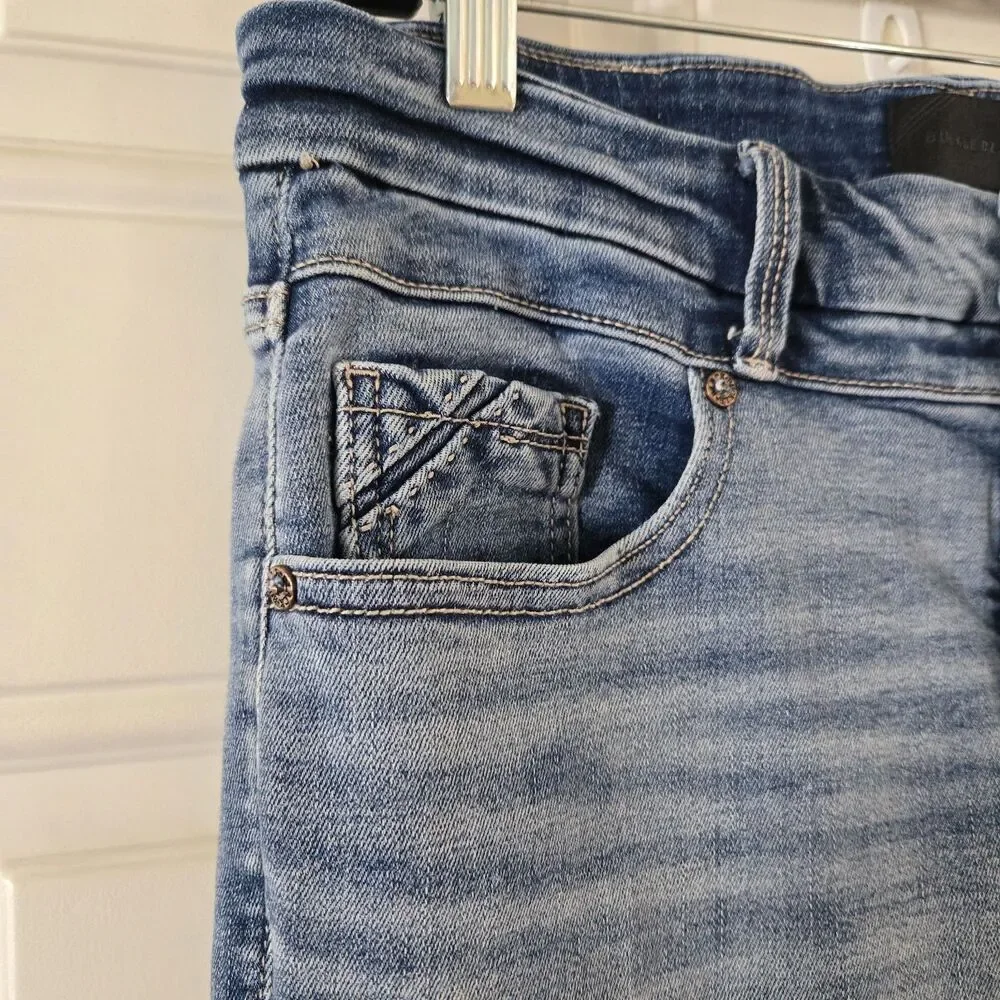 Buckle Black Skinny Jeans Fit No 75 High Rise Shaping Stretchy Womens 29x30 - Picture 8 of 8